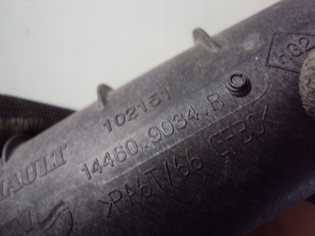 фото №4, Труба интеркулер renault clio iv 1.5 dci