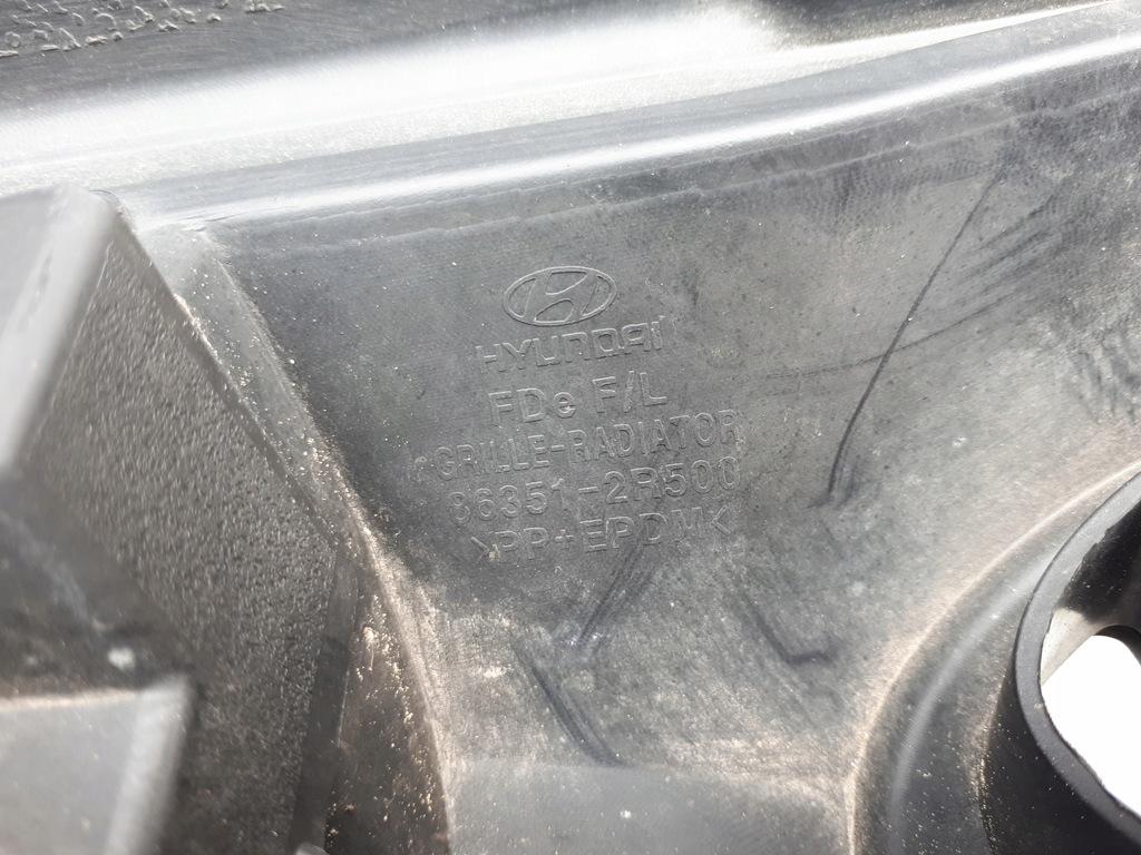 фото №10, Hyundai i30 lift 2009-2012 09-12 решітка радіатора решітка радіатора