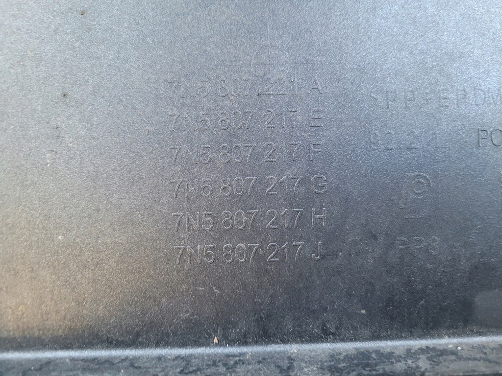 фото №14, Seat alhambra 2 7n 10- бампер передний перед