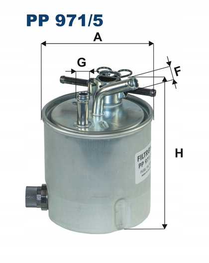 фото №14, Фильтр топлива nissan cabstar, patrol gr v, x-trail 2.2d/2.5d/3.0d 05.00-