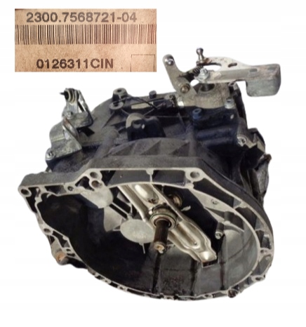 фото №1, Коробка передач передач mini cooper one r55 r56 1.6d 2300.7568721-04 orygiinał 06-