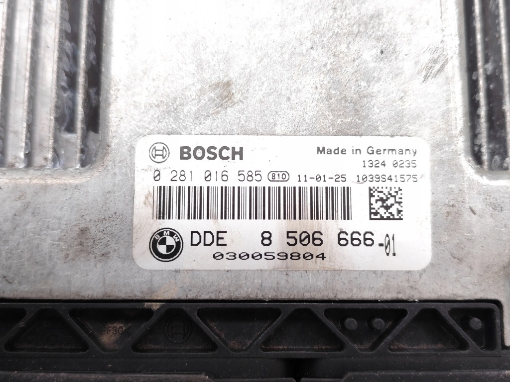 Mini mini clubman блок управления / модуль ecu one d дизель 66kw 90 hp 8506666 с Разборки