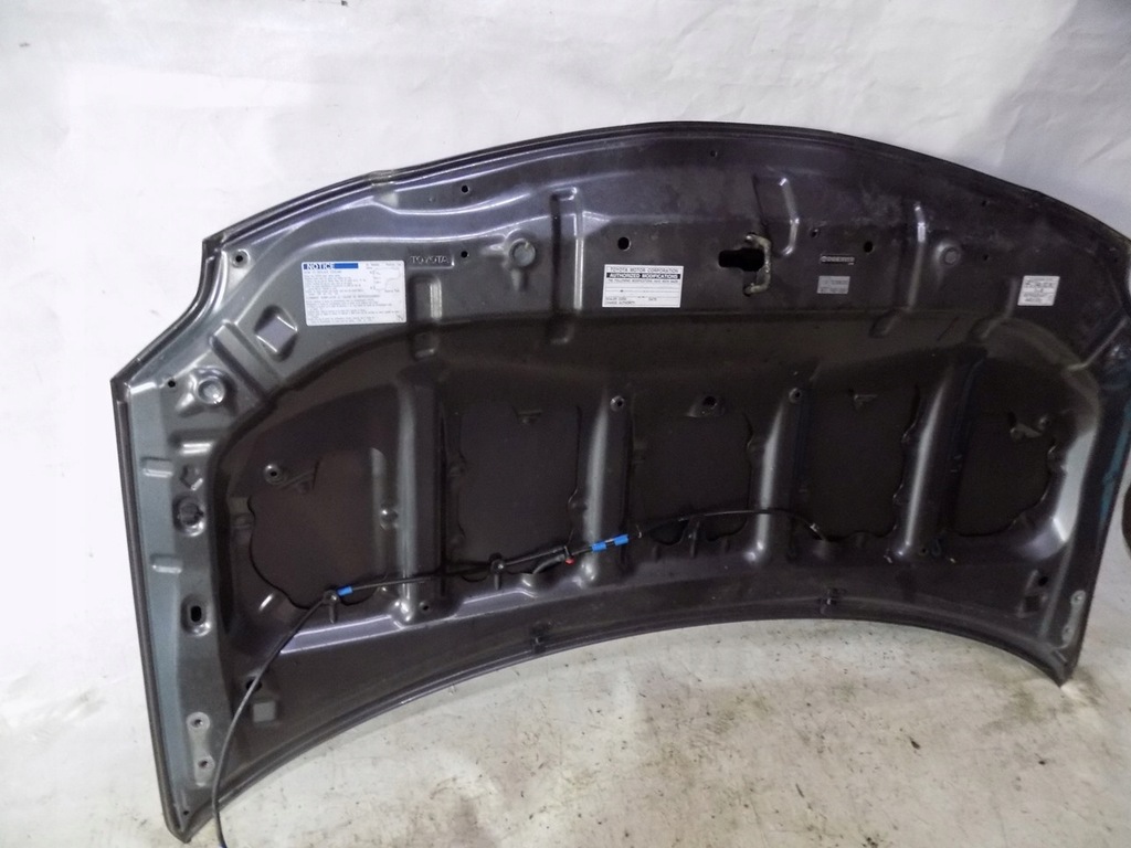 фото №7, Toyota auris i 06-09 5d 1g3 капот кришка двигуна