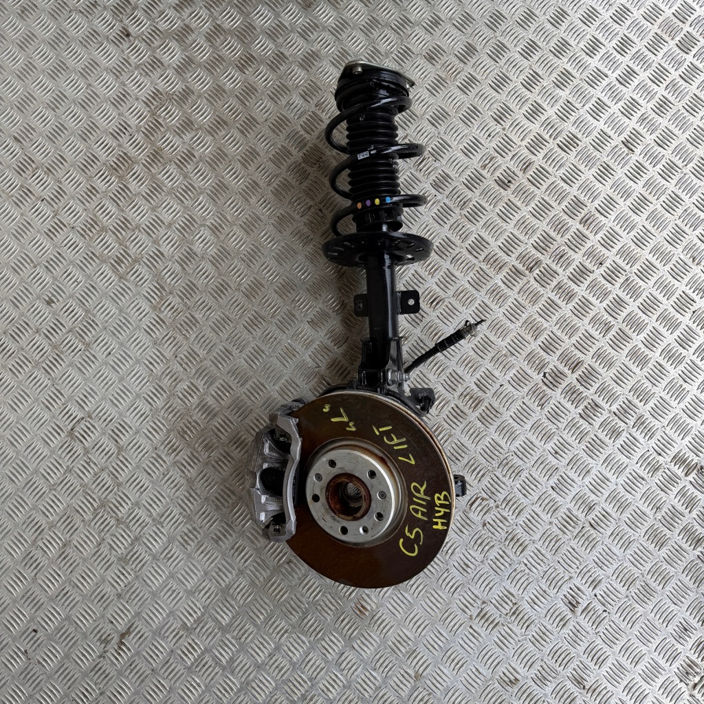 фото №1, Поворотний кулак комплектна передня ліва амортизаторна стійка citroen c5 aircross lift hybrid