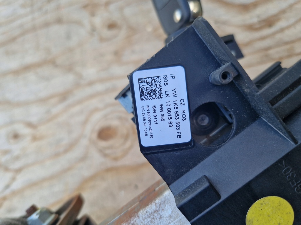 фото №10, Колонка кермова замок запалювання ключ skoda superb ii eur