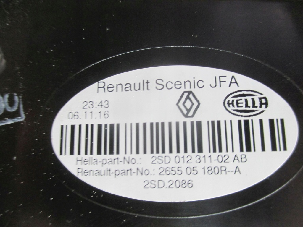 фото №3, Лампа задняя правая renault scenic iv 2016r-