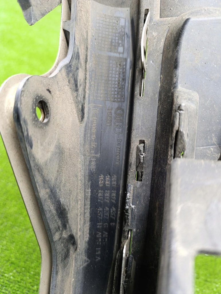 фото №12, Audi a6 c7 allroad 11-14 бампер перед передній накладка лист