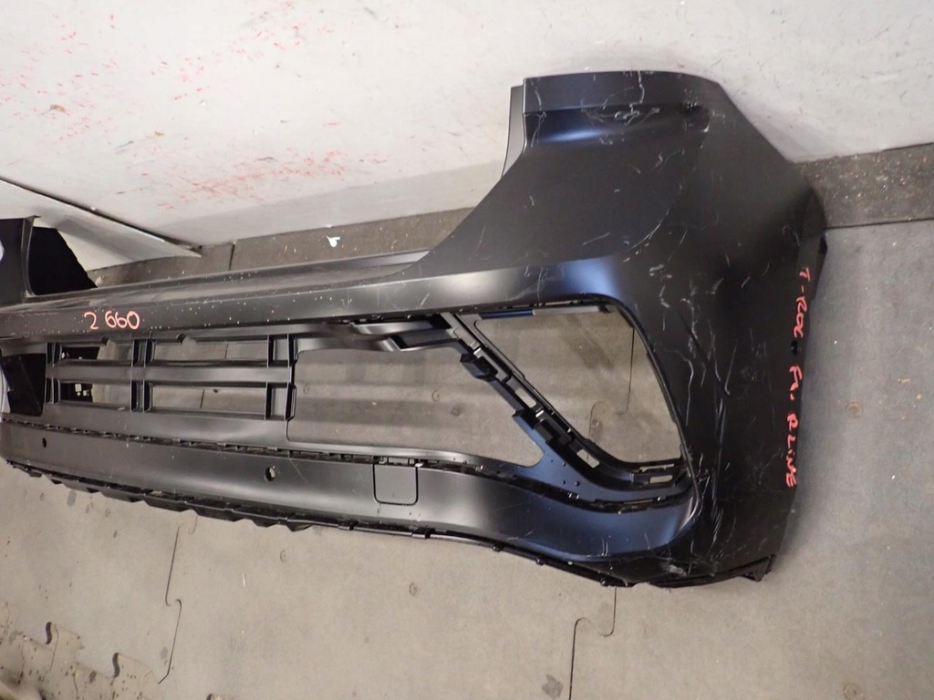 фото №2, Бампер задняя задний vw t-roc lift 2021- r-line 2ga807417j