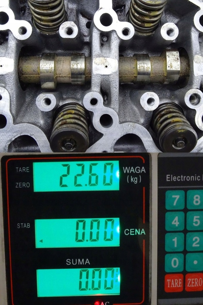 фото №16, Nissan skyline r33 2.0 12v rb20 93-99 головка комплектная вал клапаны