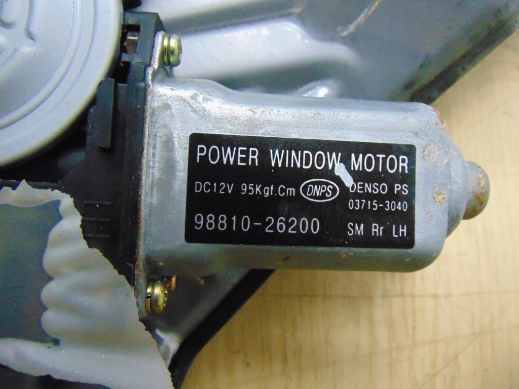 фото №14, Механізм скло лівий задня hyundai santa fe 1 05r