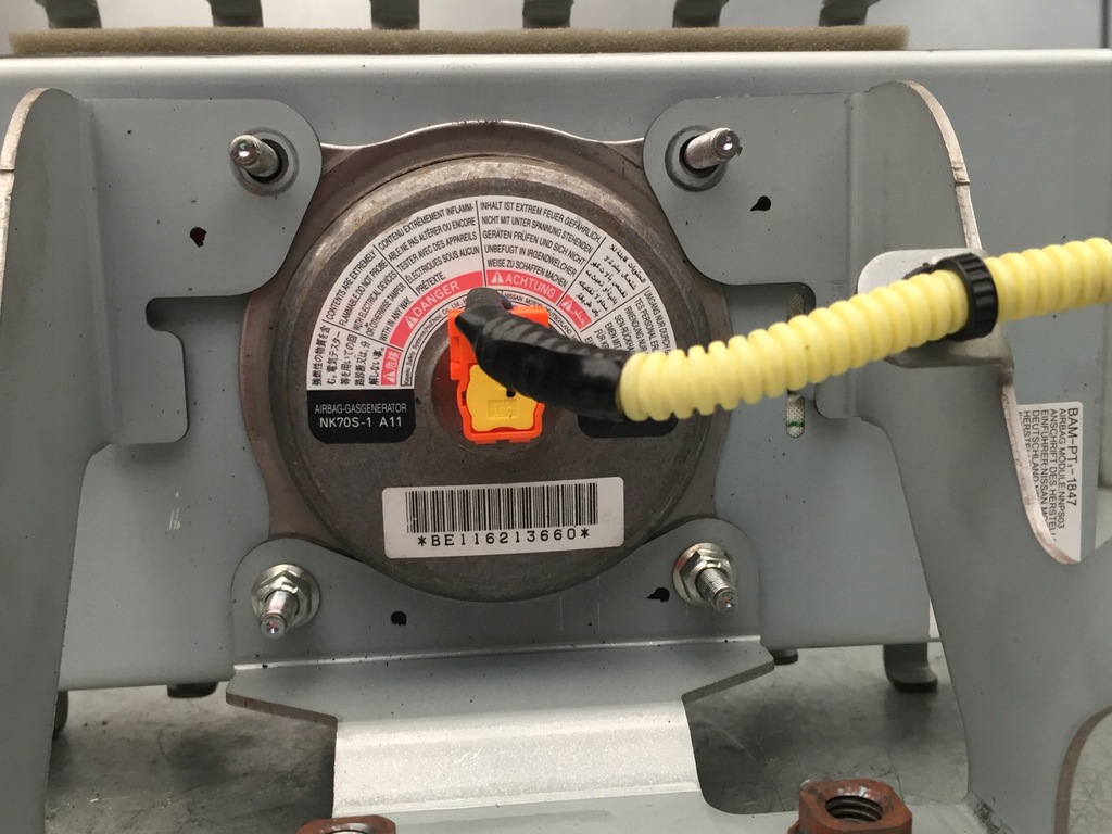 фото №6, Nissan juke i f15 подушка воздушная подушка безопасности пассажира