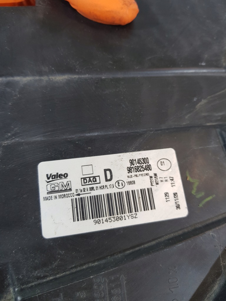 фото №12, Лампа правая правый перед 9816825480 combo e 21r 1.5d eu