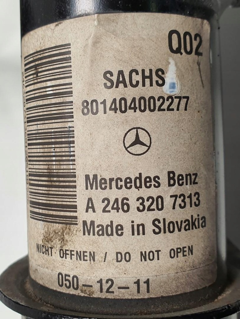 фото №4, Амортизатори перед mercedes w246 пара