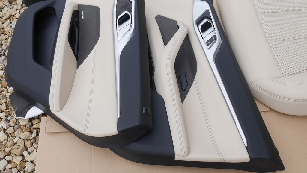 фото №9, Bmw g26 i4 m50 сидіння шкіра сидіння обшивки середина комплект jak nowe