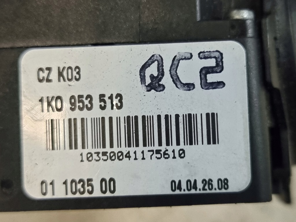 фото №10, Рычаг поворотники оригинальный номер 1k0953513 audi a3 8p 04r