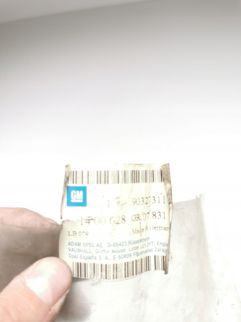 Купить Хромированная защита задняя opel omega a оригинальный номер 1400628 90327311