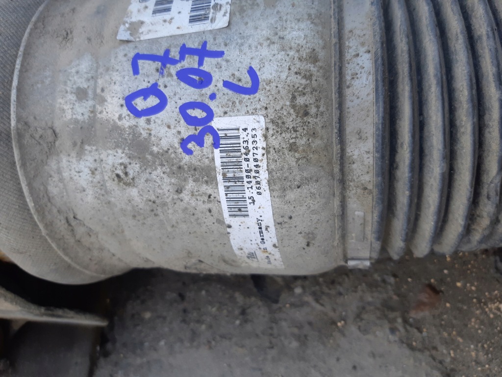 фото №8, Audi q7 4l амортизатор пневматический левый перед 7l8616039a