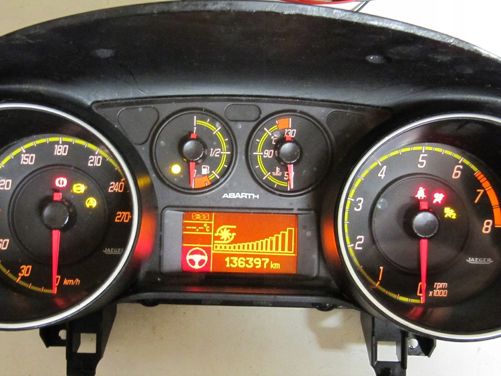 фото №5, Счетчик приборная панель fiat punto evo 5550050900