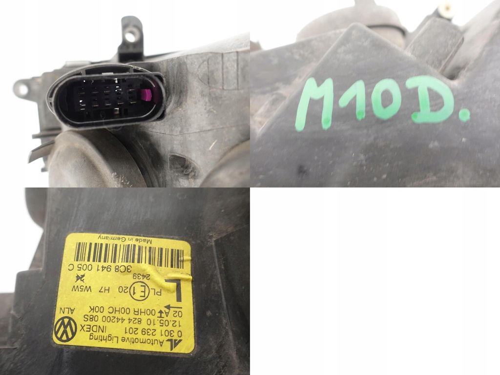 фото №12, Vw passat cc 3c8 08-11 ліва лампа звичайна h7 перед