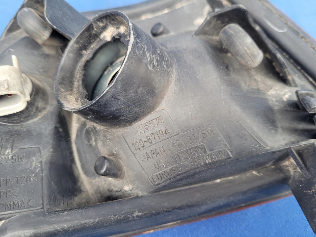 фото №7, Mitsubishi pajero sport 96-99 2996-1999 поворотник левый перед 212-87214