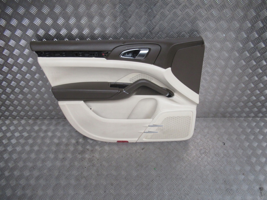 фото №7, Porsche cayenne 7p5 сидіння заднє сидіння задня обшивки оббивка комплектна світла