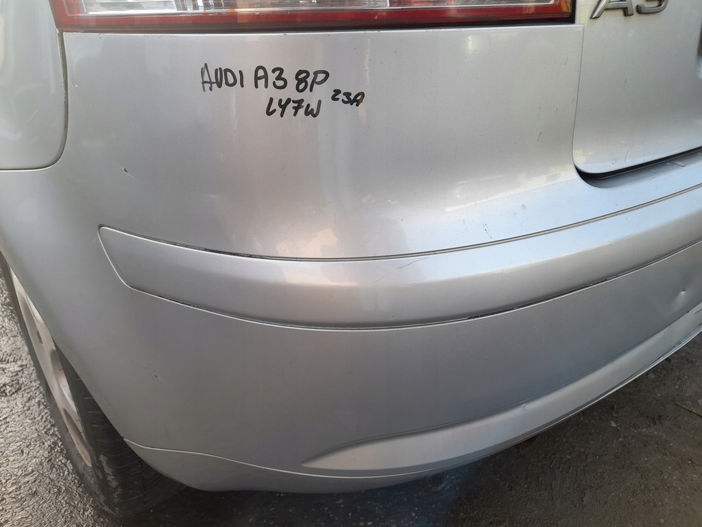 фото №9, Audi a3 8p бампер задня задній задній ly7w