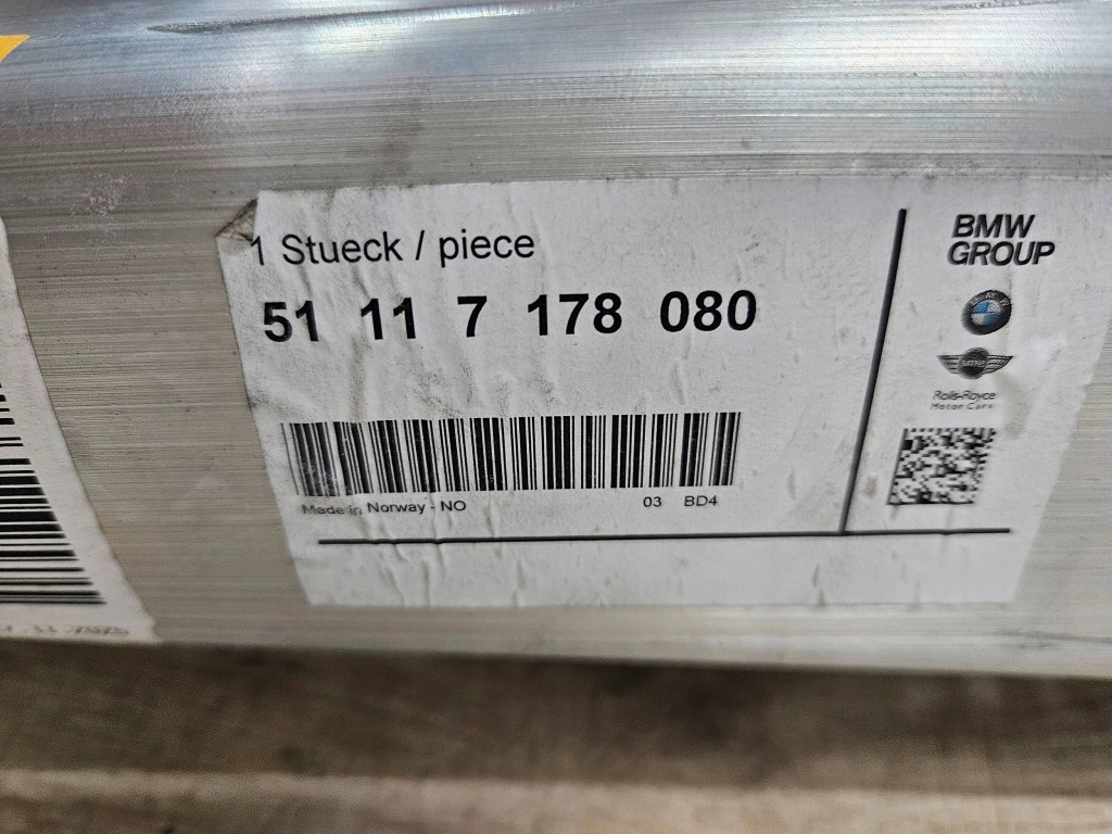 фото №8, Підсилювач бампера передній балка перед bmw 5 e60 e61 7178080