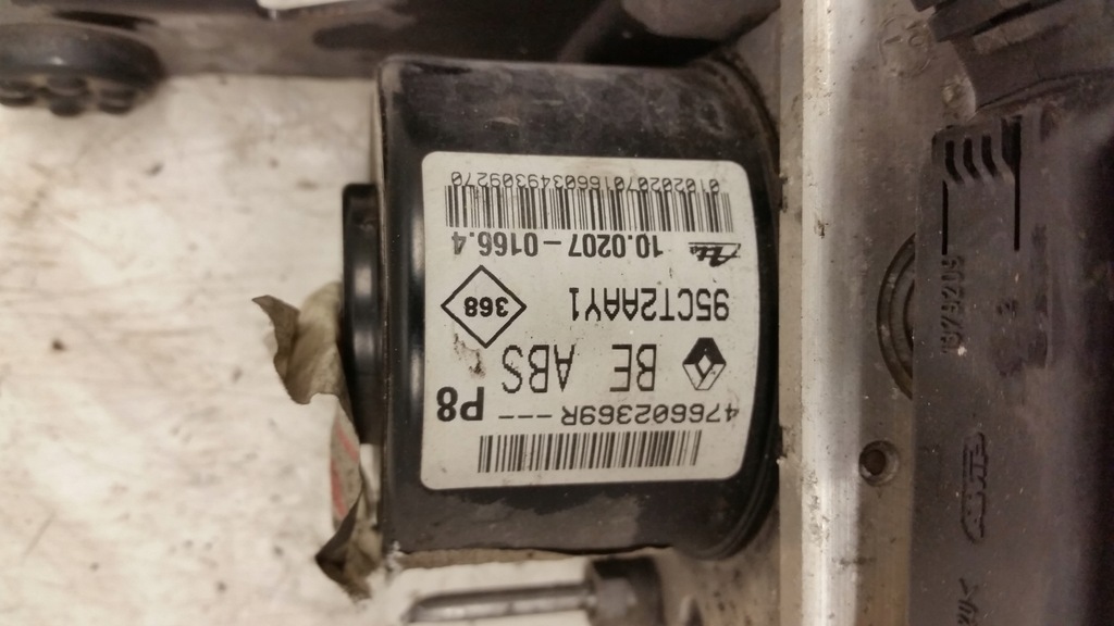 фото №7, Насос abs штекер renault megane 3 scenic iii 476602369r 10.0207-0166.4