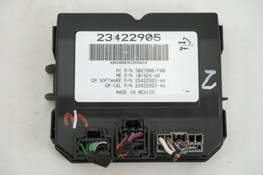 фото №1, Opel insignia a 23422905 блок керування / модуль електричний кришки багажника