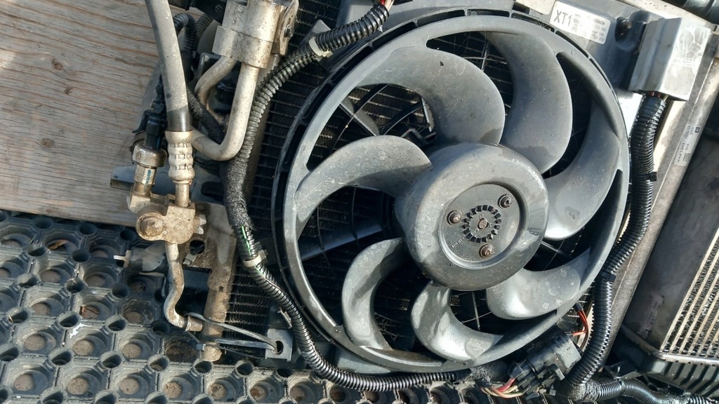 фото №7, Opel astra h 1.7 cdti радиатор вентилятор комплект