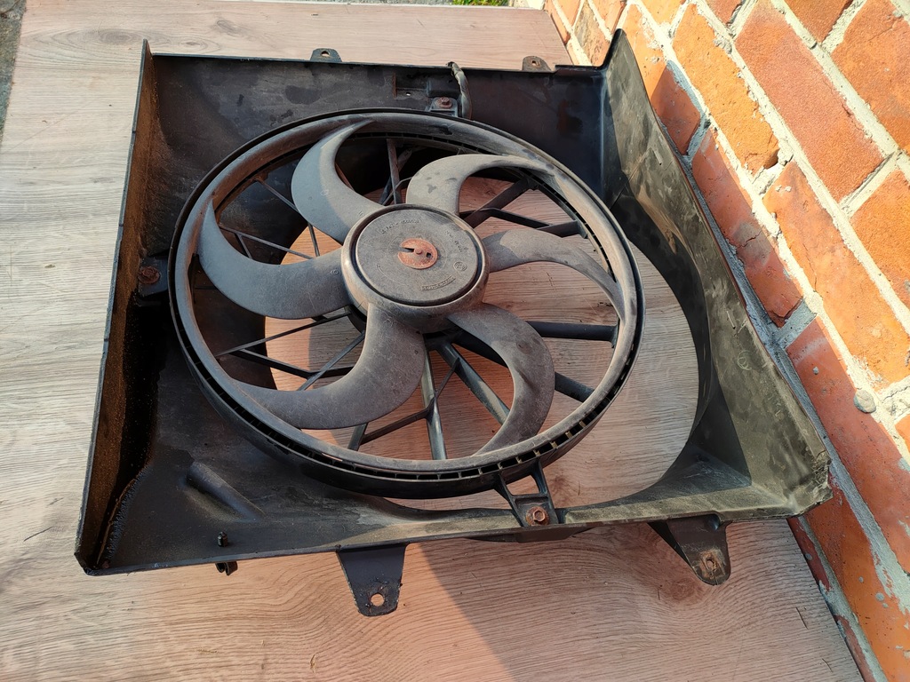 фото №5, Jeep grand cherokee wj 99-04r 4.0 вентилятор радіатора