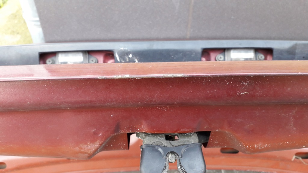 фото №13, Suzuki baleno 4d sedan 94-98 крышка багажника задняя комплектная