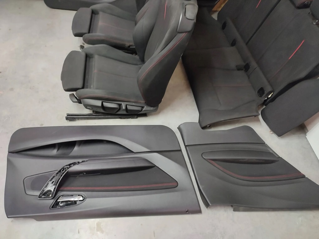 фото №6, Сидіння / заднє сидіння / обшивки / комплект bmw 1 f21 2013 uk оббивка