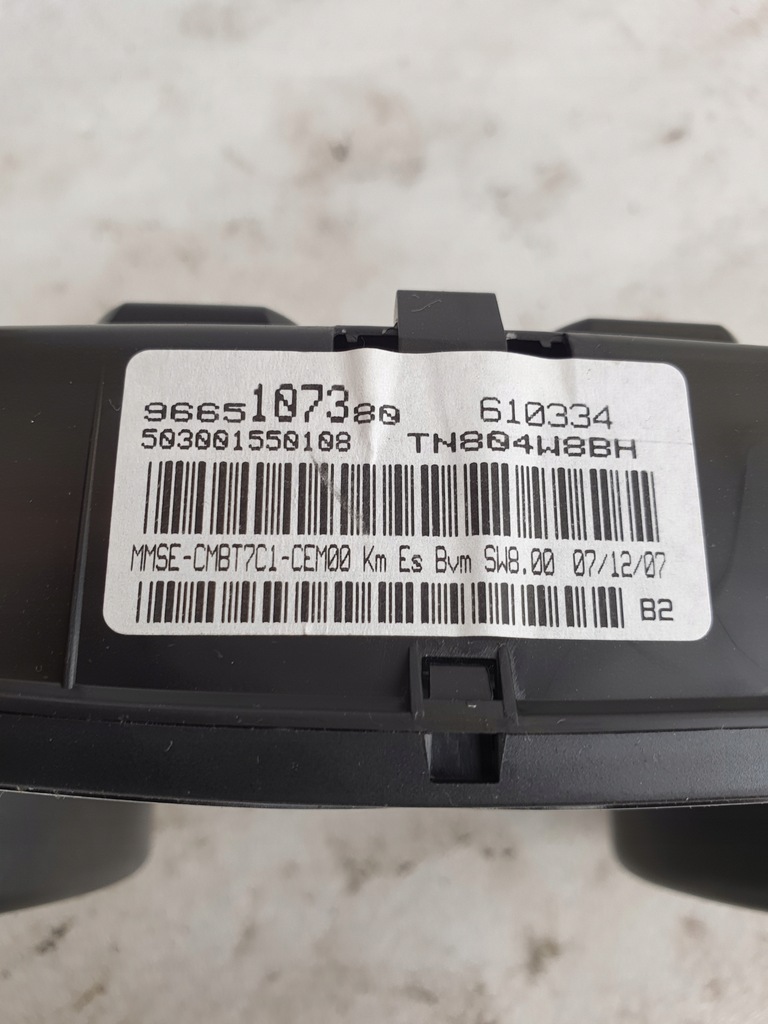 фото №8, Счетчик приборы peugeot 308 1.6 thp 9665107380