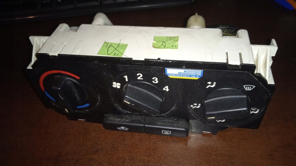 фото №1, Панель обдув кондиционера opel astra g 24463627