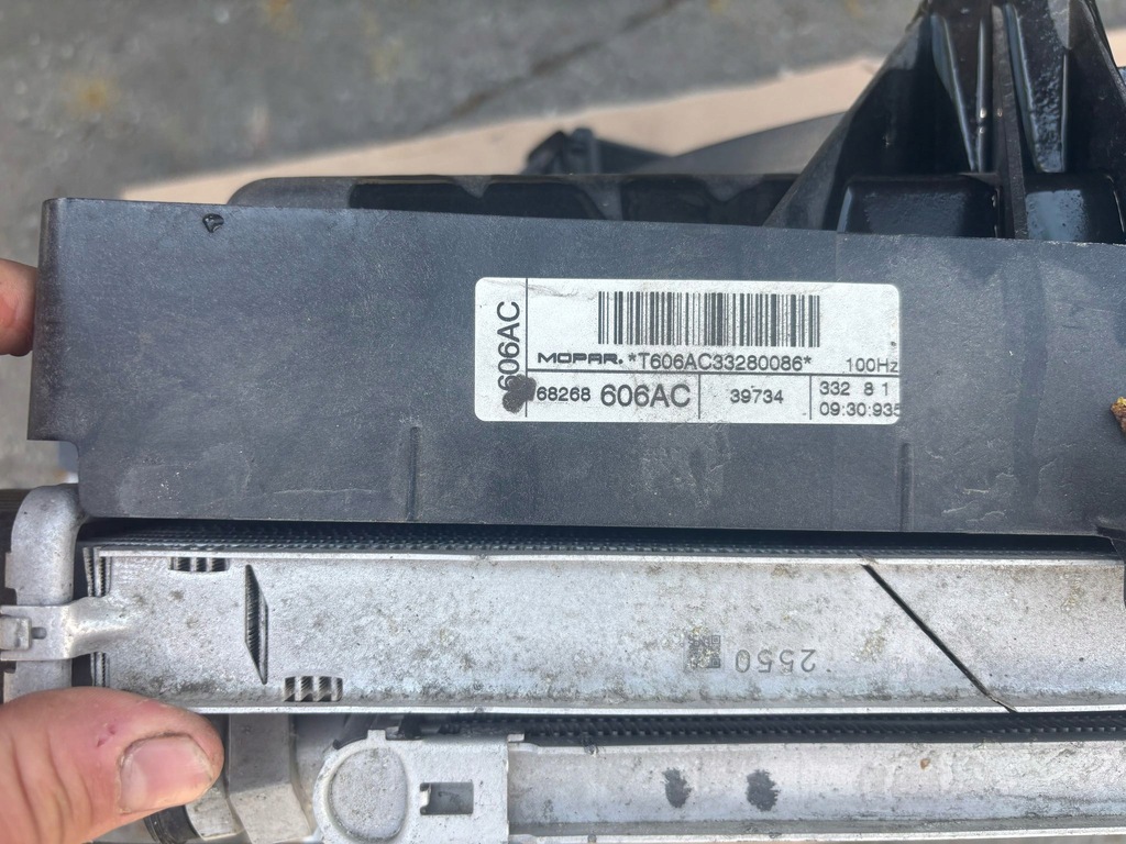 фото №7, Dodge ram 1500 v 2019-2024 вентилятор радиатор радиатор комплект 5.7 hemi