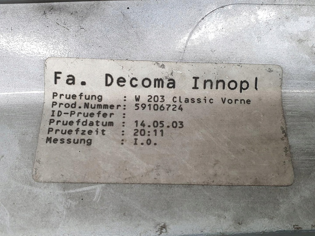 фото №11, Бампер передній перед mercedes w203 a2038850025