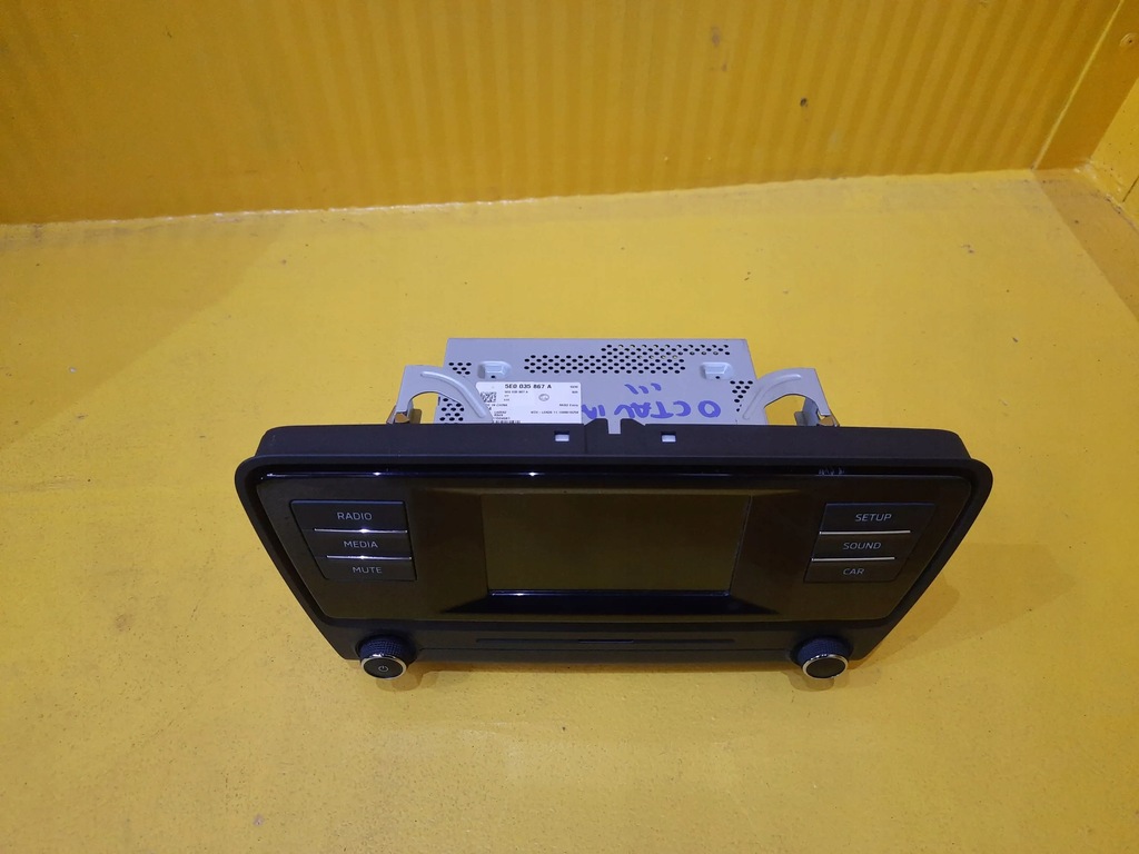 фото №4, Skoda octavia iii радіо дисплей 5e0035867a