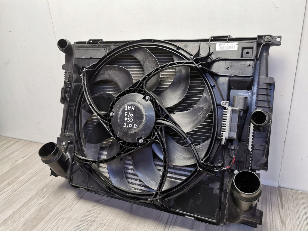 фото №12, Радіатор вентилятор комплект bmw f20 f30 2.0d 7640508