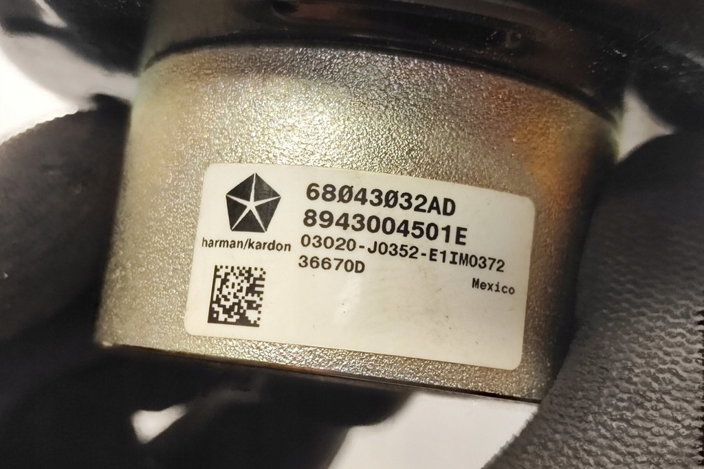 фото №8, Динамик передних правых дверь dodge charger 68043032ad 6.4l бензиновый