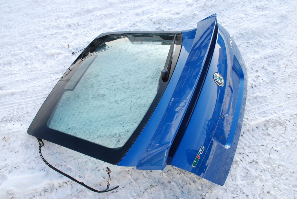 фото №4, Крышка багажника задняя задняя skoda octavia 2 ii rs 08-13r lf5w