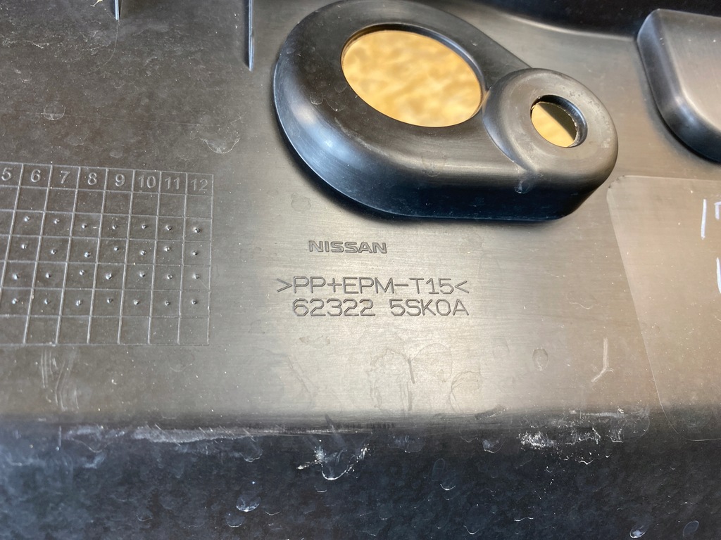 фото №13, Накладка захист поперечина передній nissan leaf ii 623225sk0a 2017-