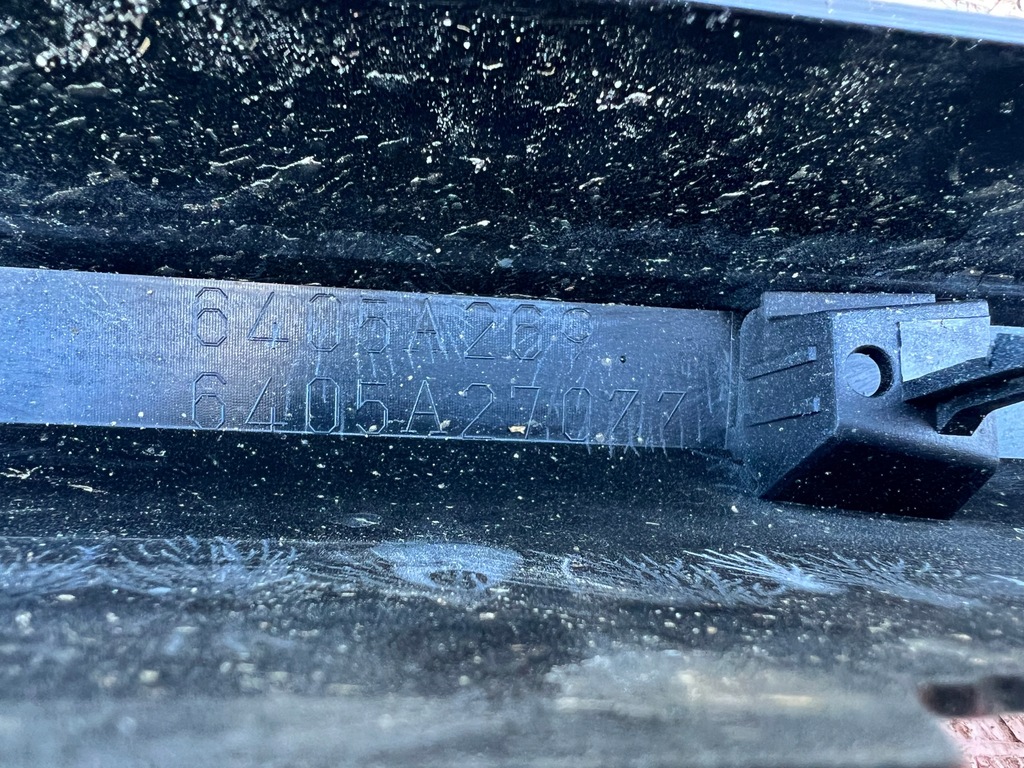 фото №15, Накладка перед спойлер передній бампера mitsubishi outlander iii lift