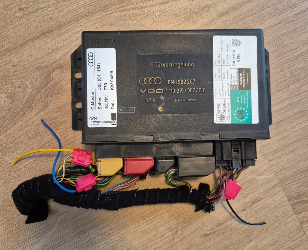 фото №1, Модуль комфорта audi tt 8n8962267