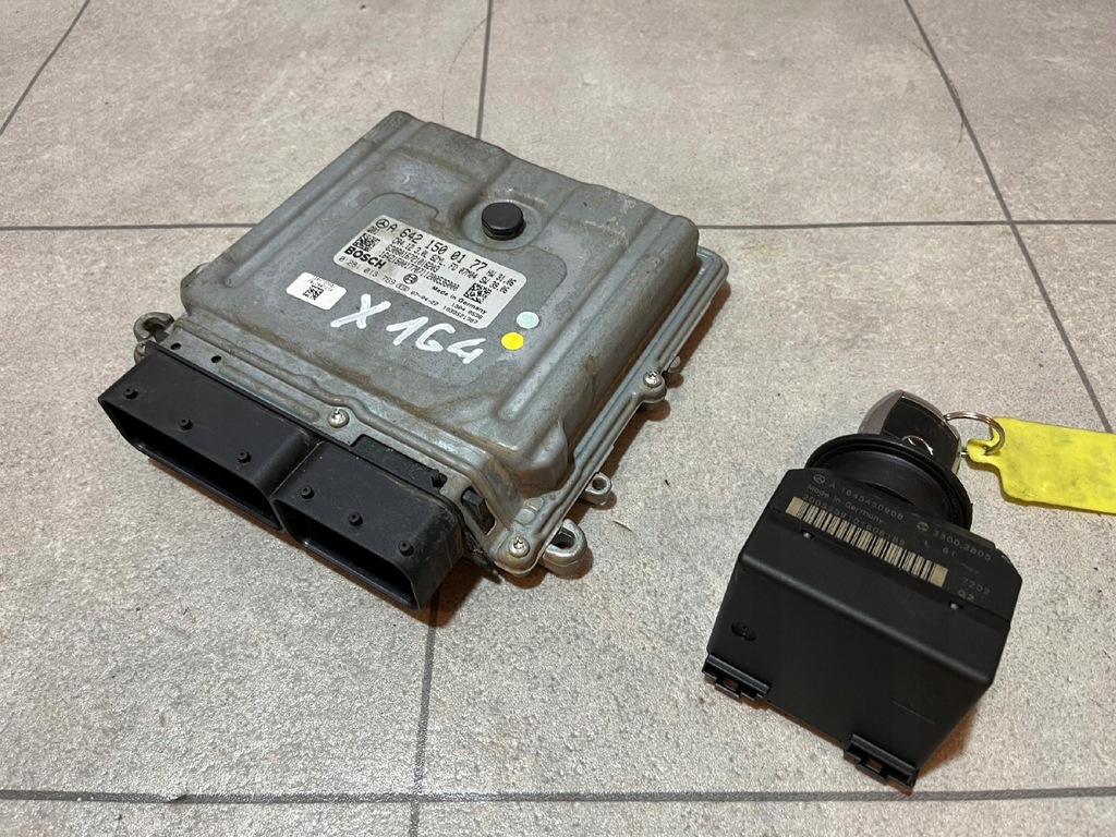 фото №1, Mercedes gl x164 3.0cdi набор стартовый ecu bdb