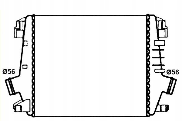 Інтеркулер opel astra j 1.7cdti- 2.0cdti Оригінал