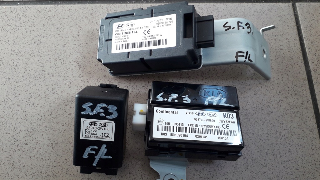 фото №1, Hyundai santa fe iii модуль блок керування 95470-2w800