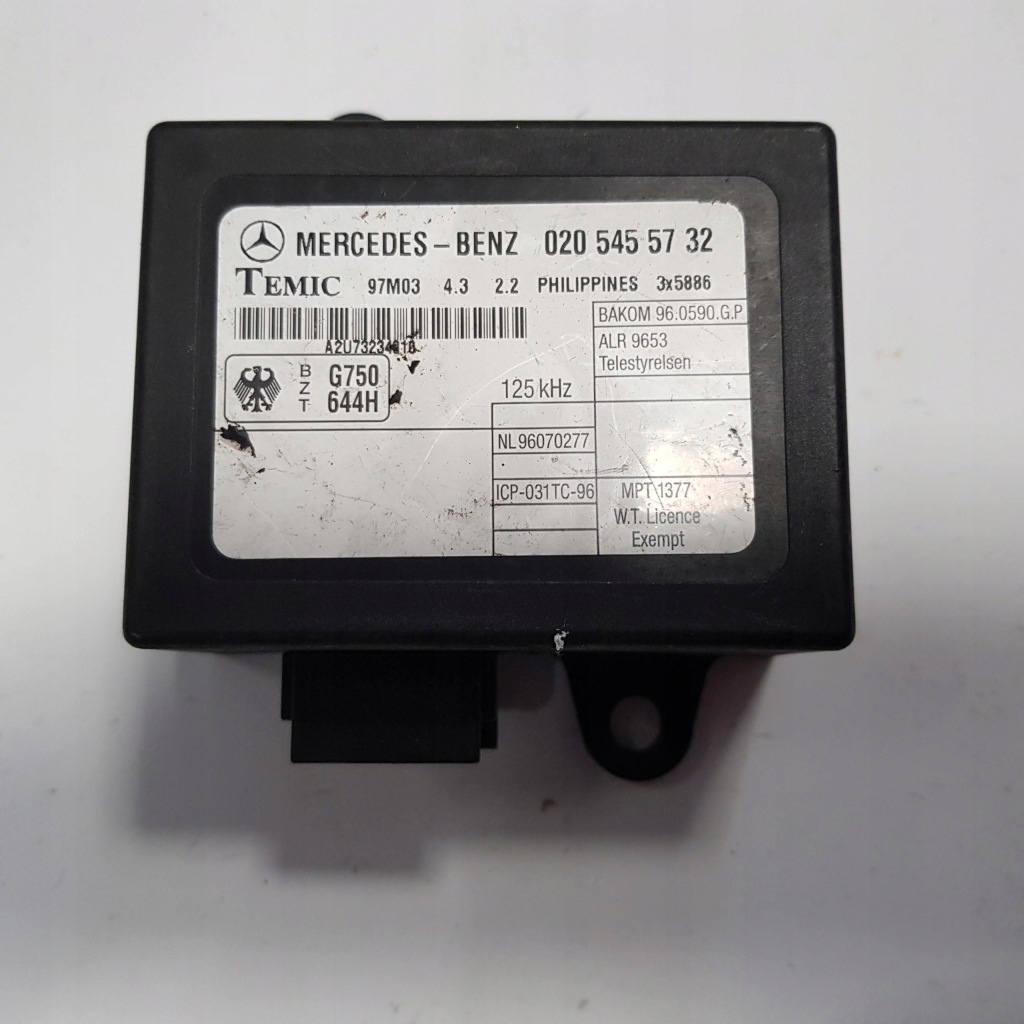 фото №1, Mercedes vito w638 sprinter блок управления 0205455732