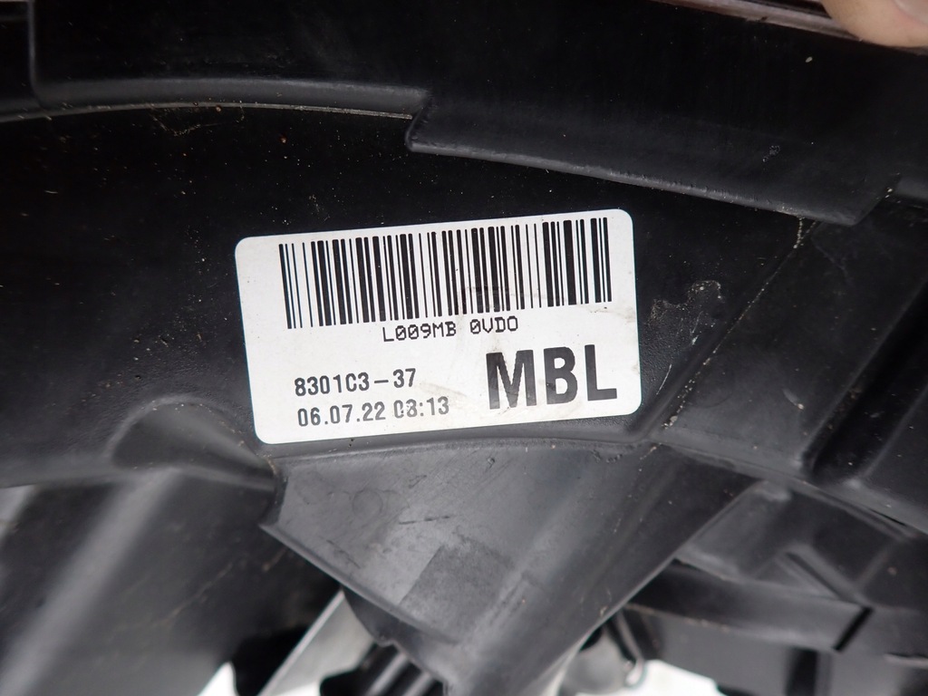 фото №8, Mitsubishi lancer x 07-16 лампа левая перед передняя 8301c3-37