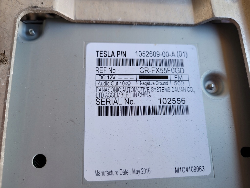 фото №5, Радио тюнер tesla model x 1052609-00